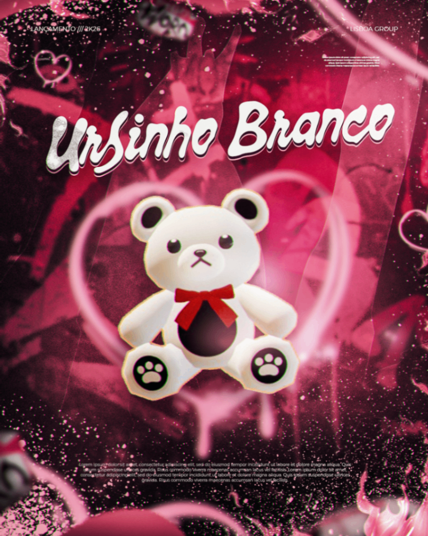 URSINHO BRANCO LOVE