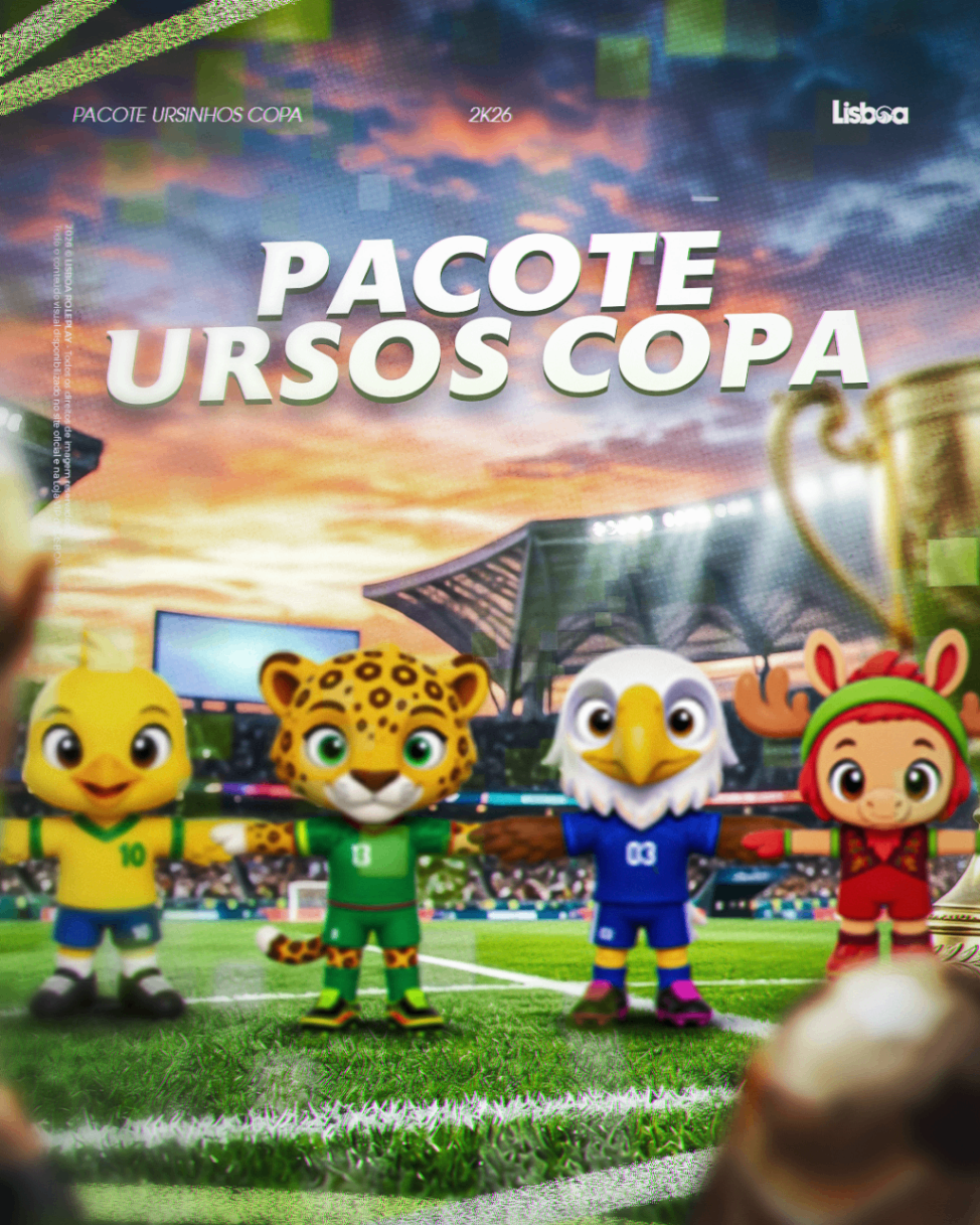 PACOTE URSOS COPA