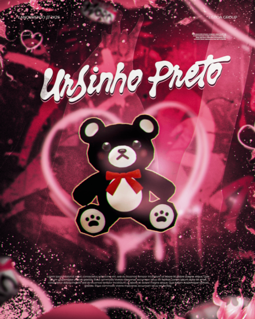 URSINHO PRETO LOVE