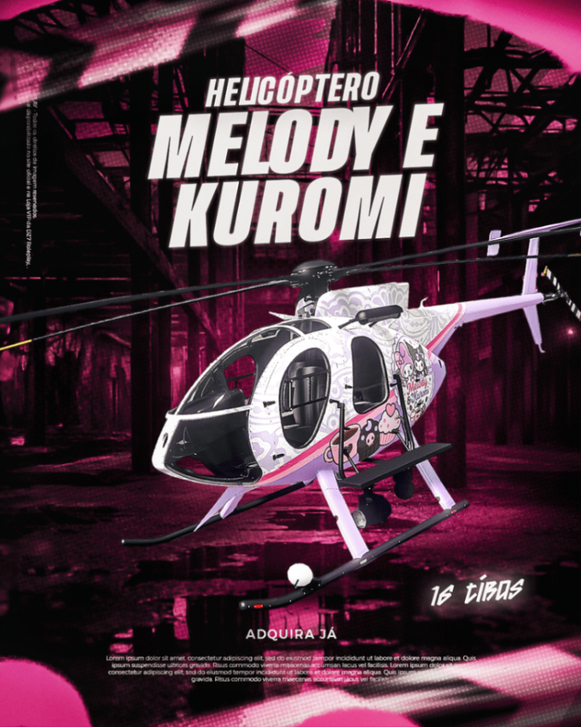 HELI MELODY E KUROMI | 16TIROS