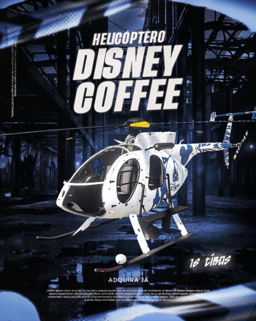 HELI DISNEY COFFEE | 16TIROS