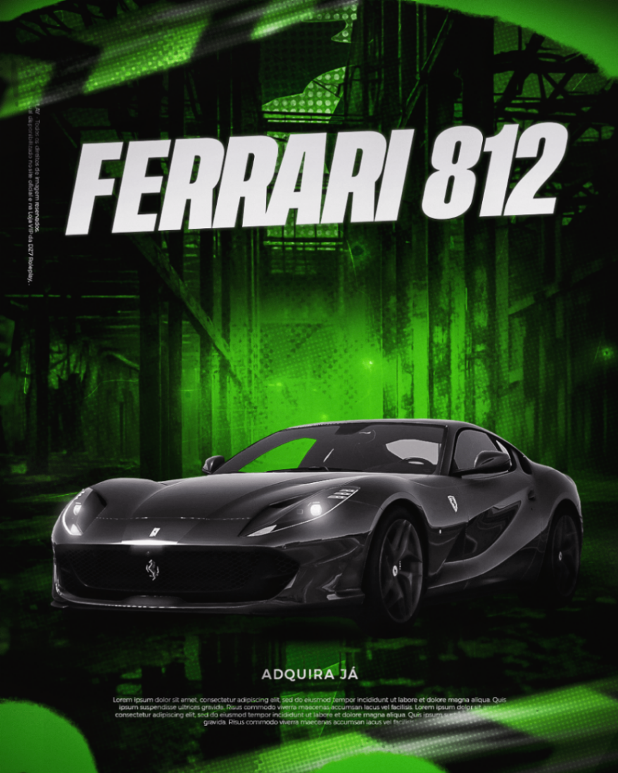 Ferrari 812- 30 DIAS