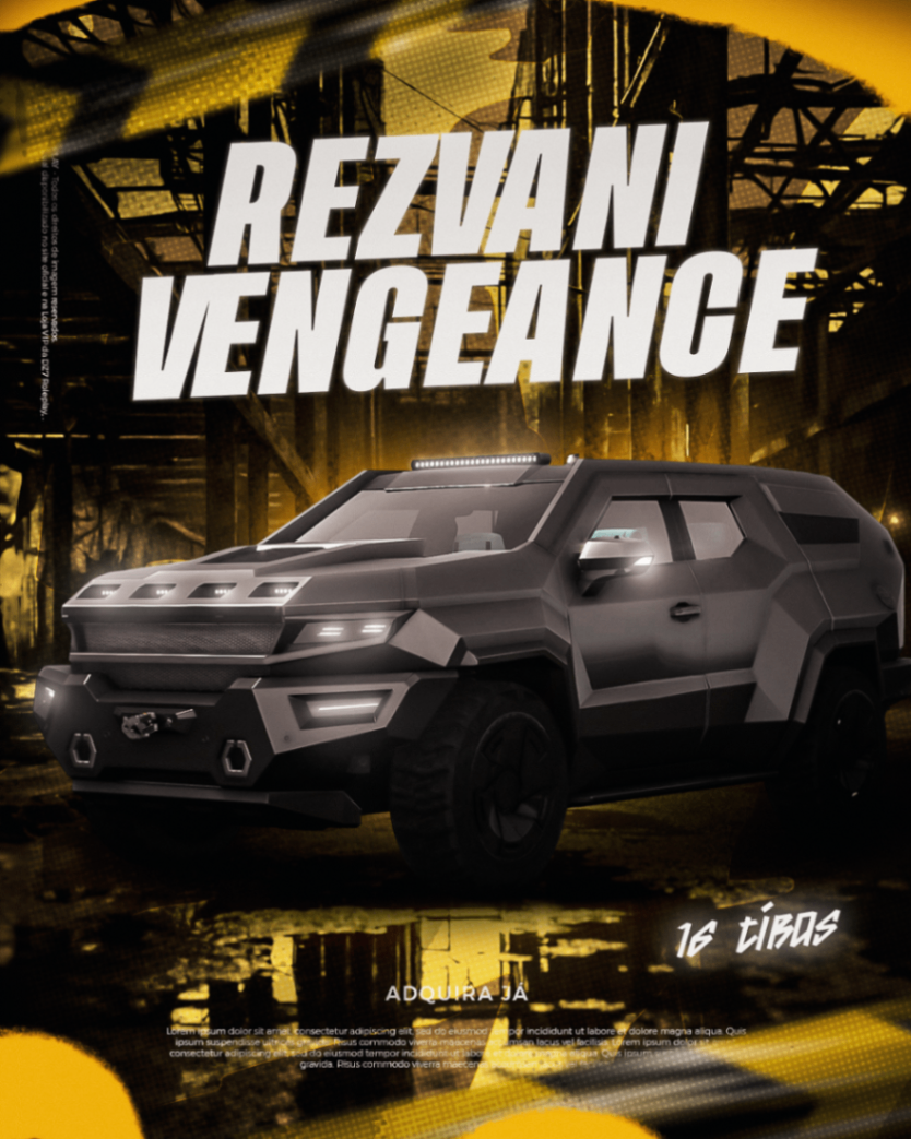 REZVANI VENGEANCE - 30 DIAS