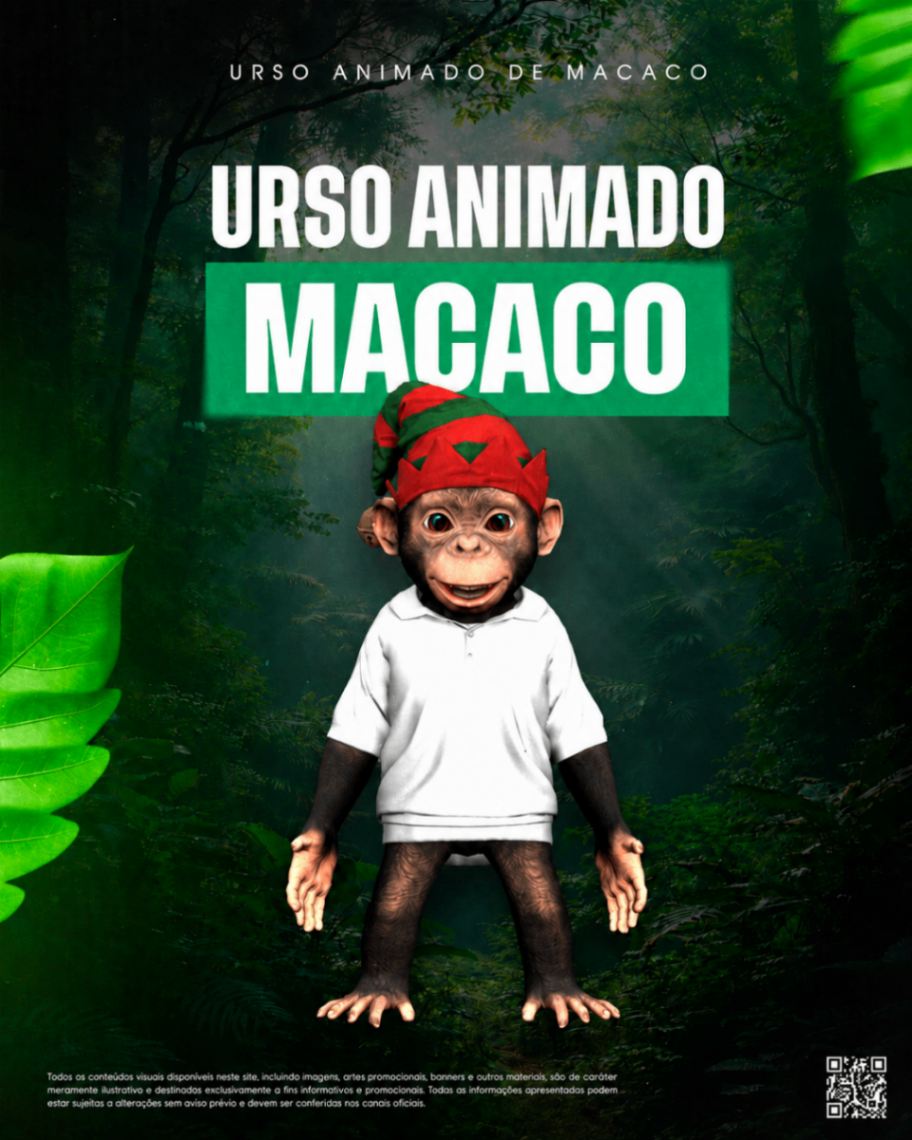PACOTE ANIMADO MACACO