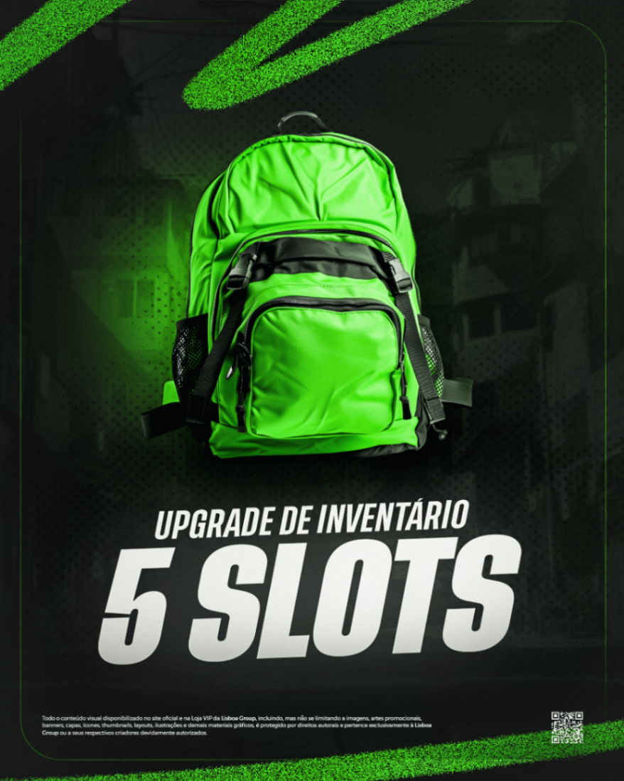 Upgrade Inventario ( +5 slots )