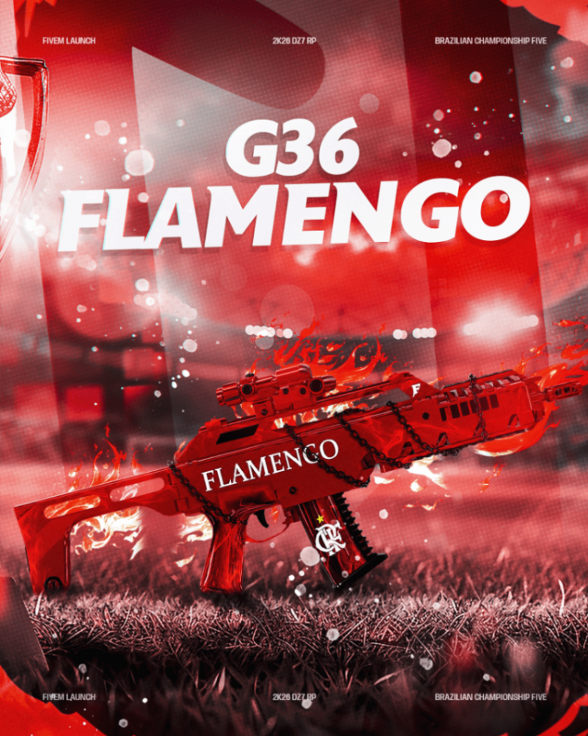 SKIN G3 FLAMENGO