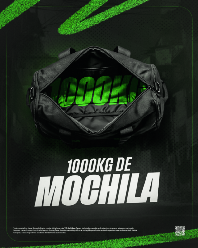 1000 KG DE MOCHILA - 30 DIAS
