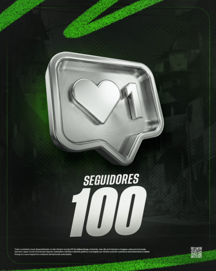 100 SEGUIDORES NO INSTAGRAM
