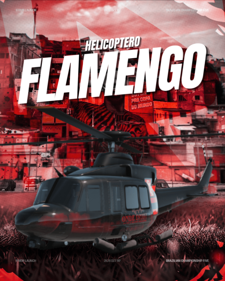HELICÓPTERO FLAMENGO | 32TIROS