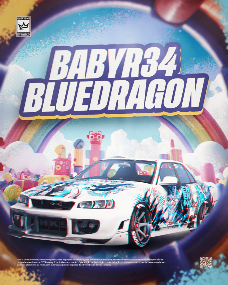 BABY R34 BLUEDRAGON