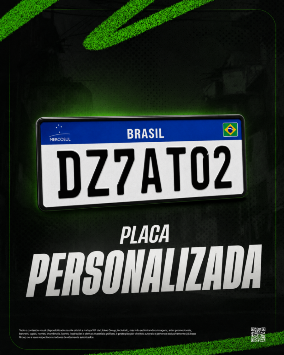 PLACA PERSONALIZADA