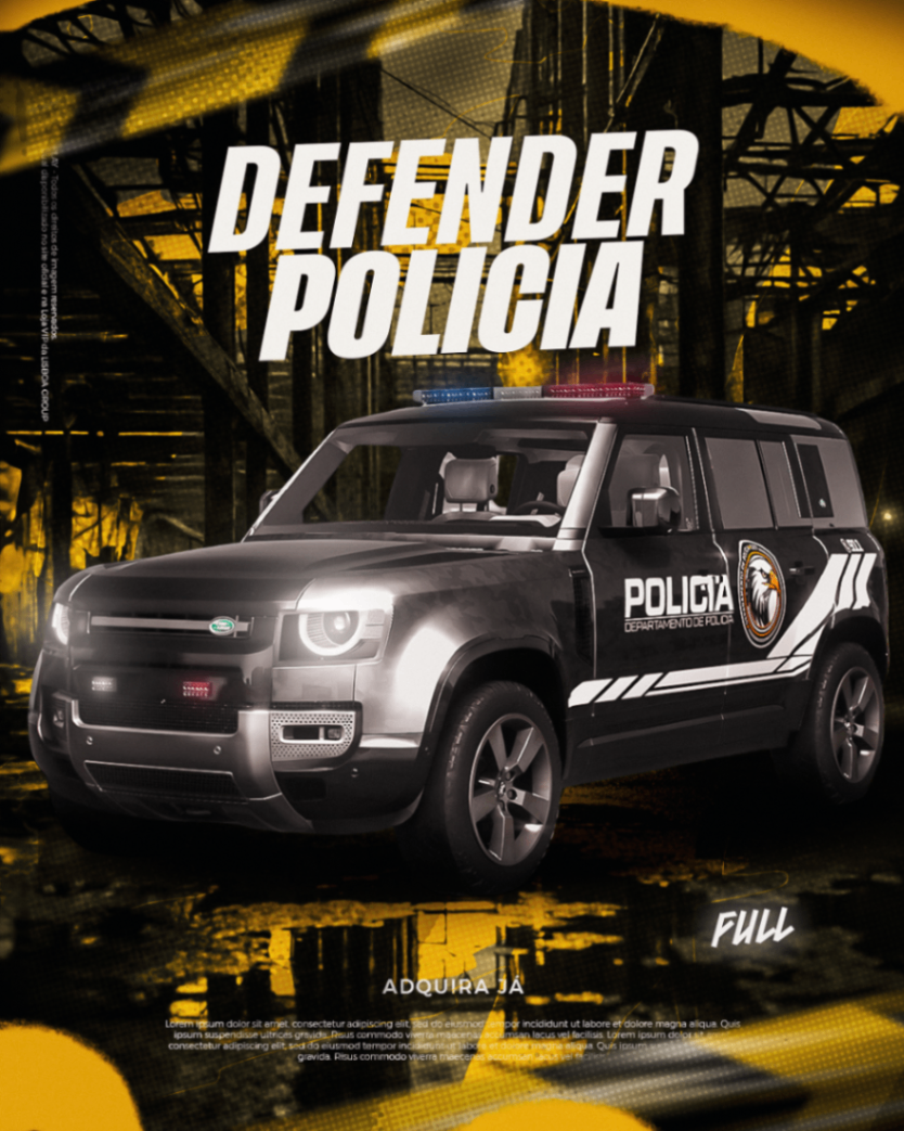 DEFENDER POLICIA - FULL BLINDADO