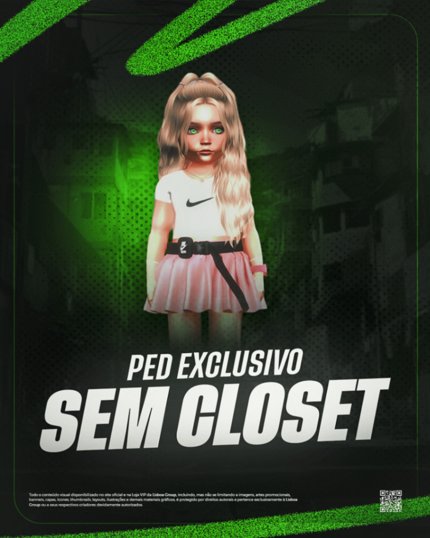 PED EXCLUSIVO SEM CLOSET ( WIPE )