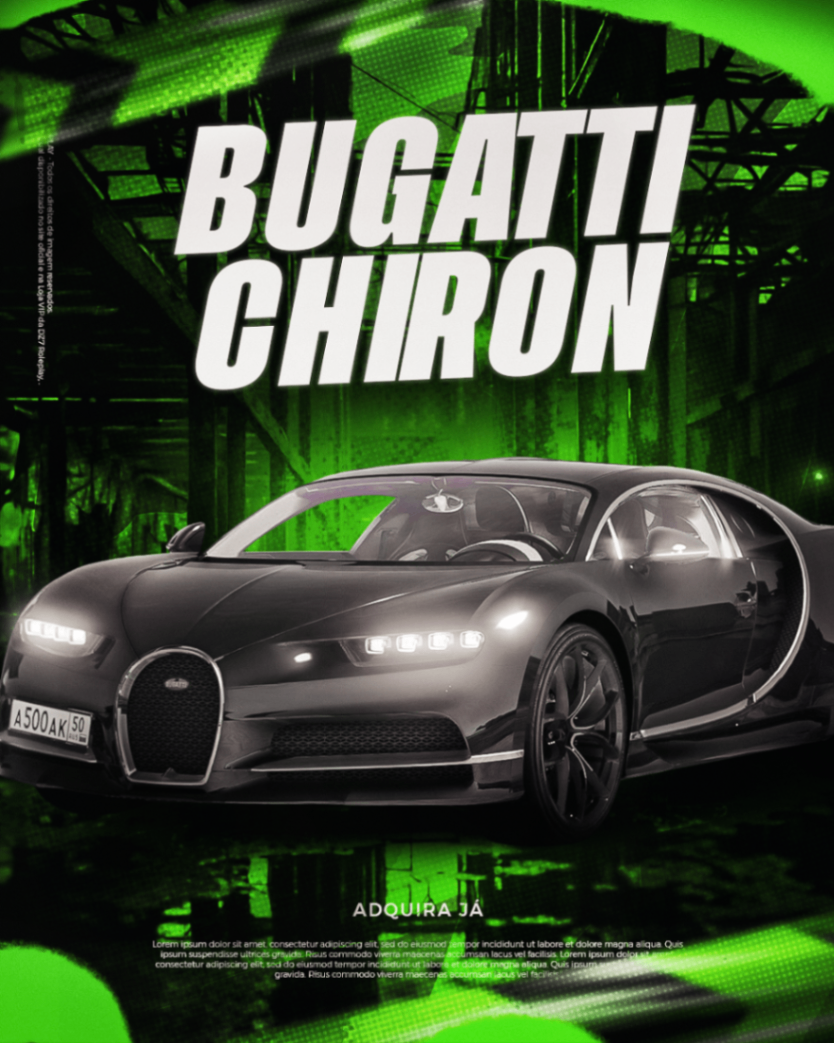 Bugatti Chiron - 30 DIAS