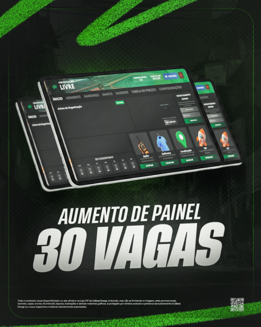 AUMENTO DE PAINEL ( 30 VAGAS )