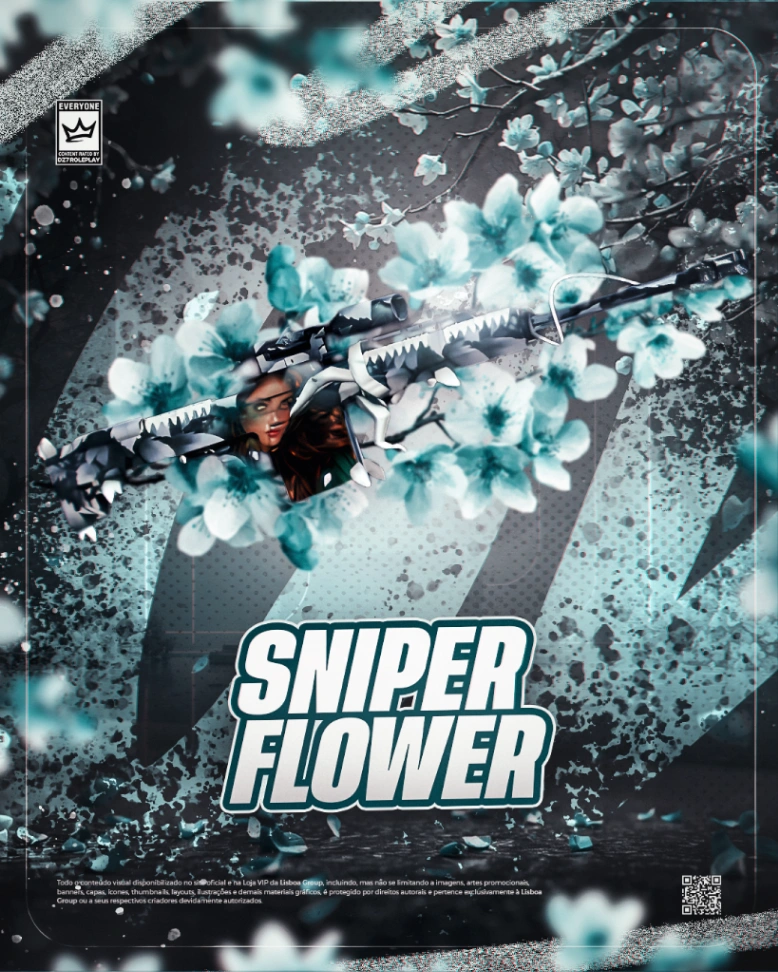 SNIPER FLOWER WHITE
