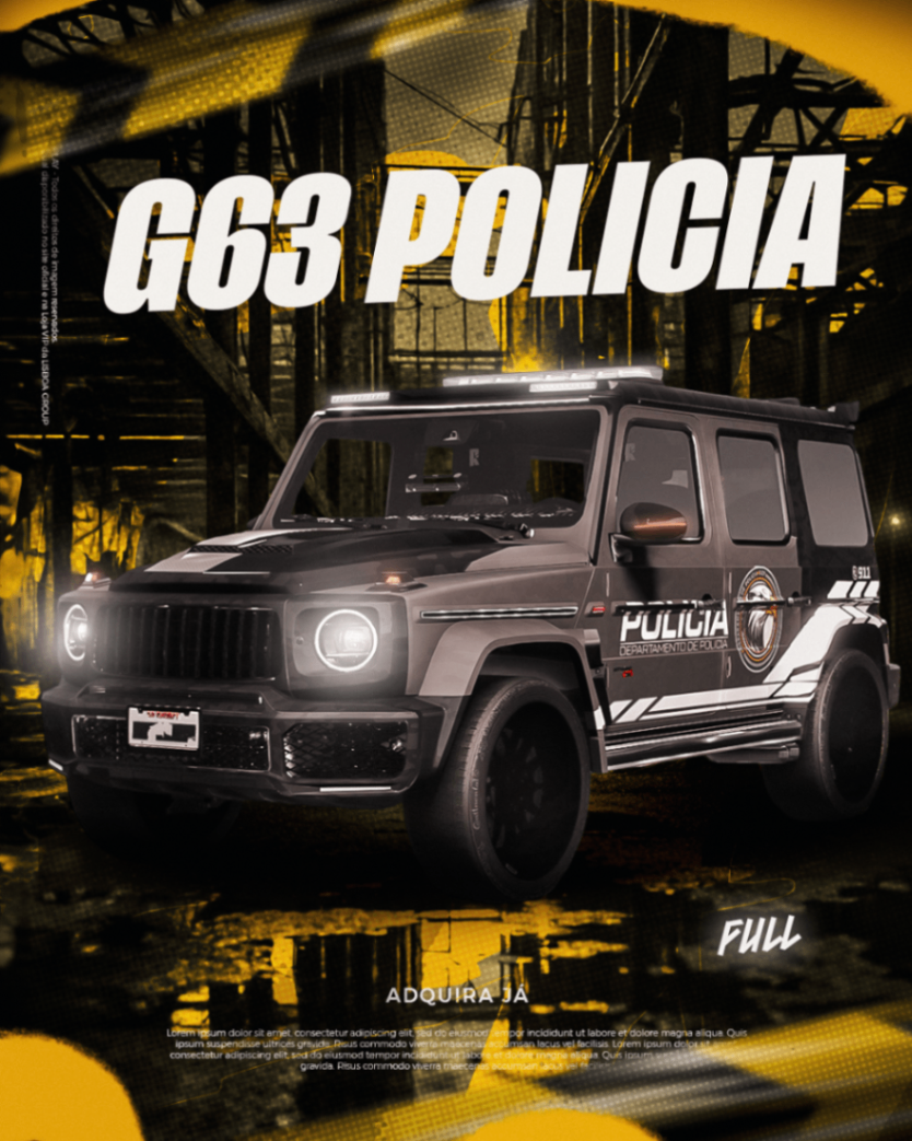 G63 POLICIA - FULL BLINDADO