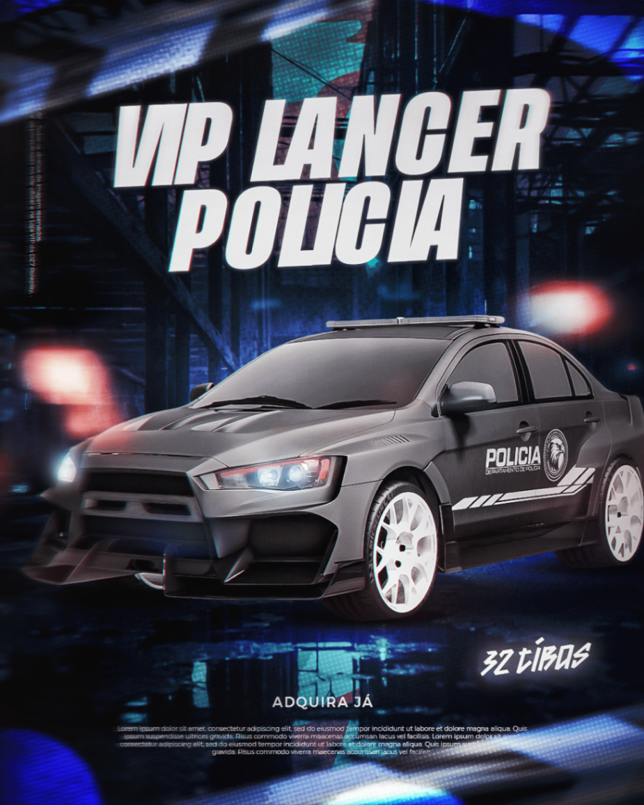 VIP  LANCER POLÍCIA - 32 TIROS