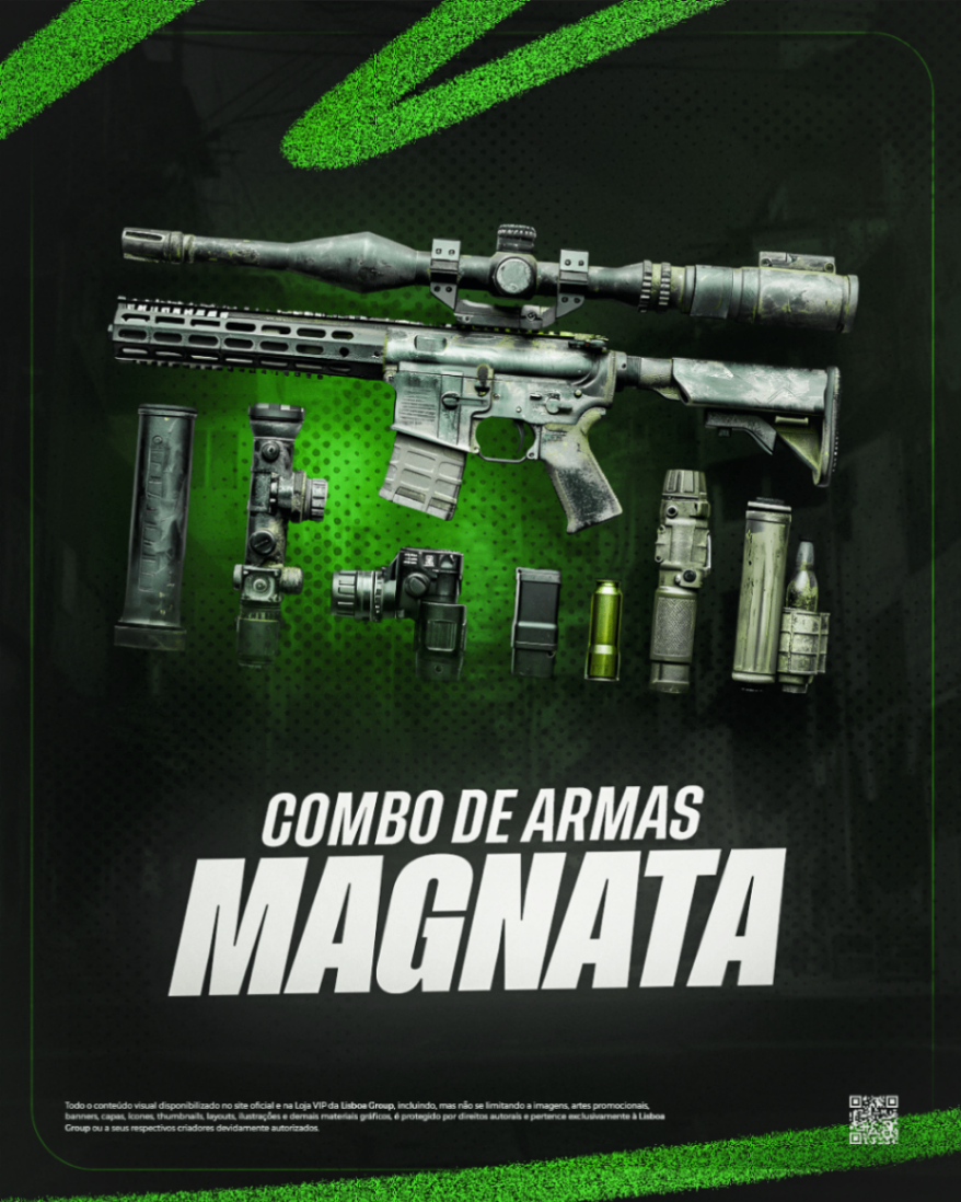 Combo de armas Magnata - 30 DIAS