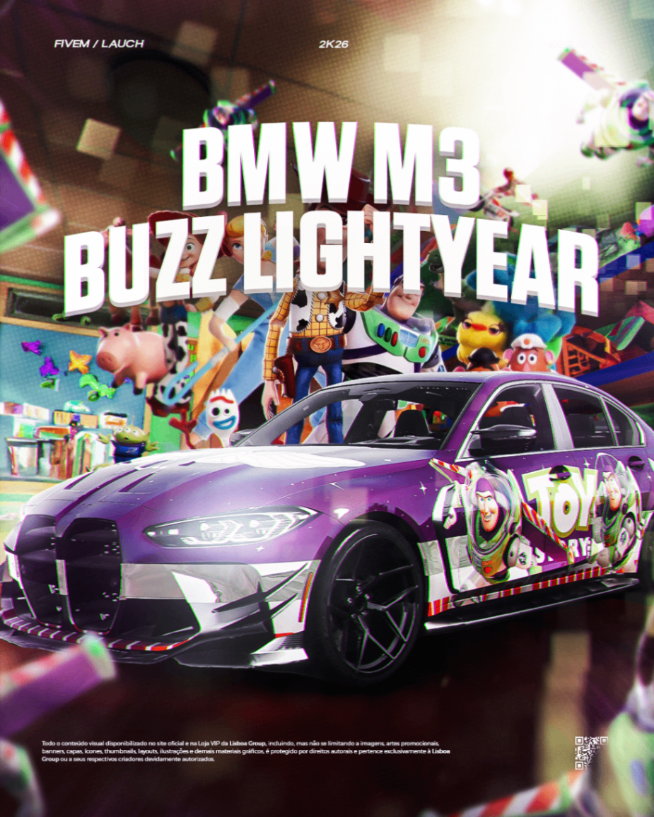 BMW M3 BUZZ 16 TIROS - 30 DIAS