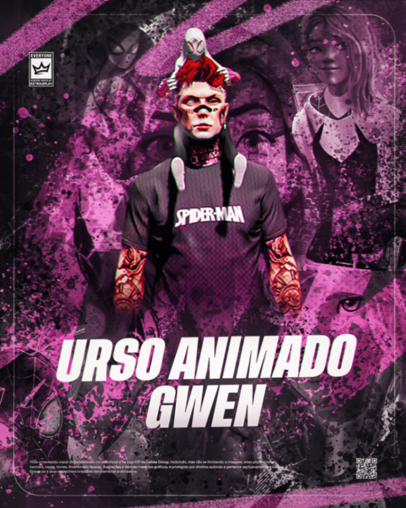 URSO ANIMADO GWEN