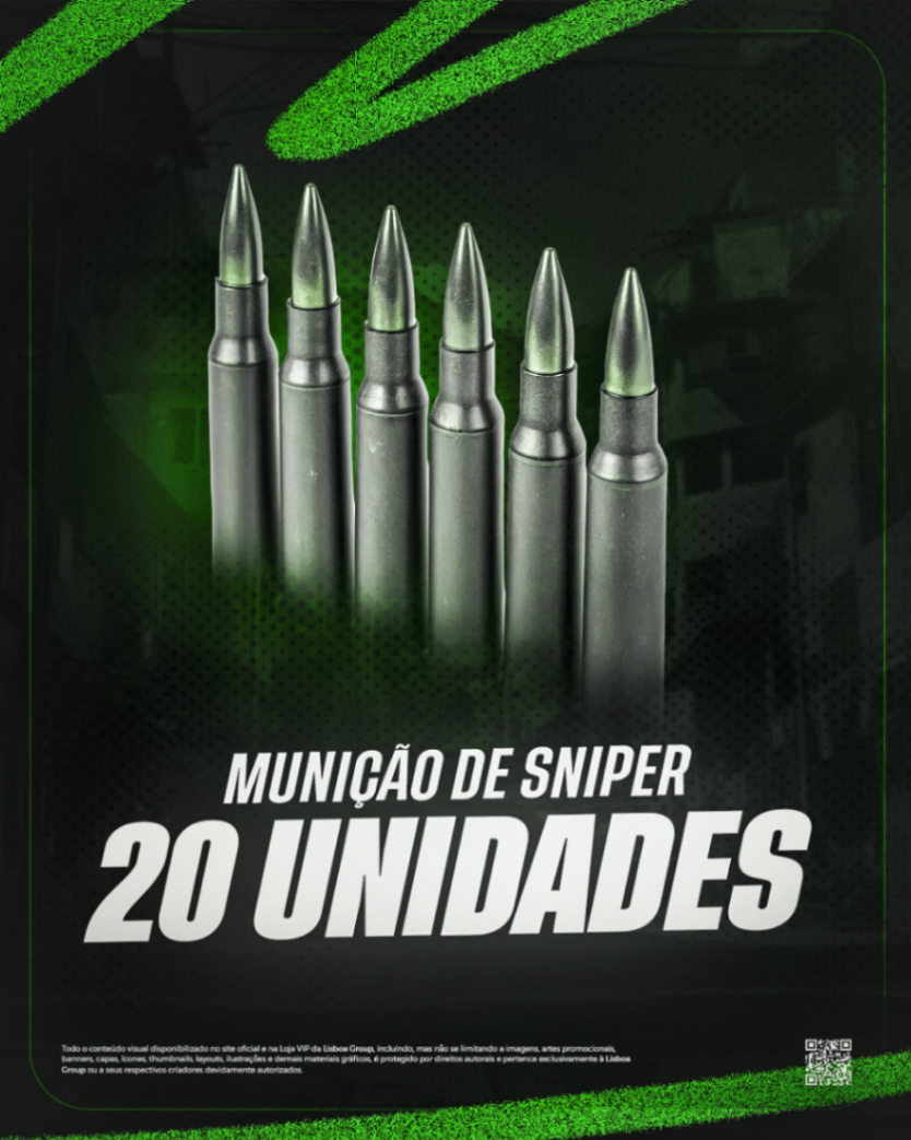 Sniper 20 Munições