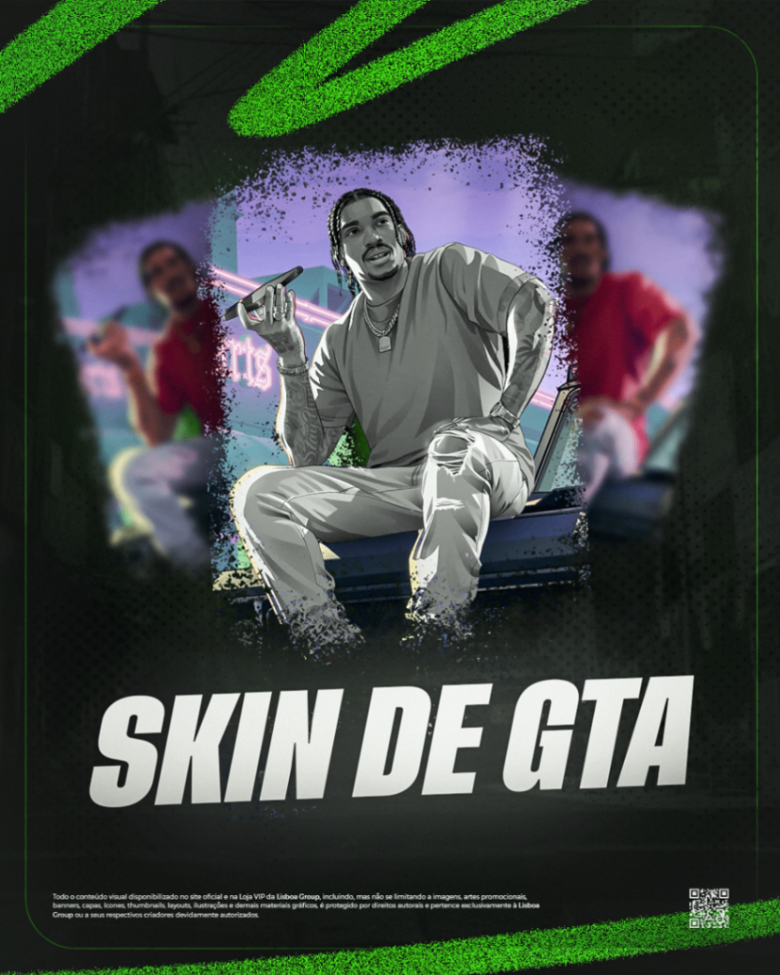 SKIN GTA - 30 DIAS