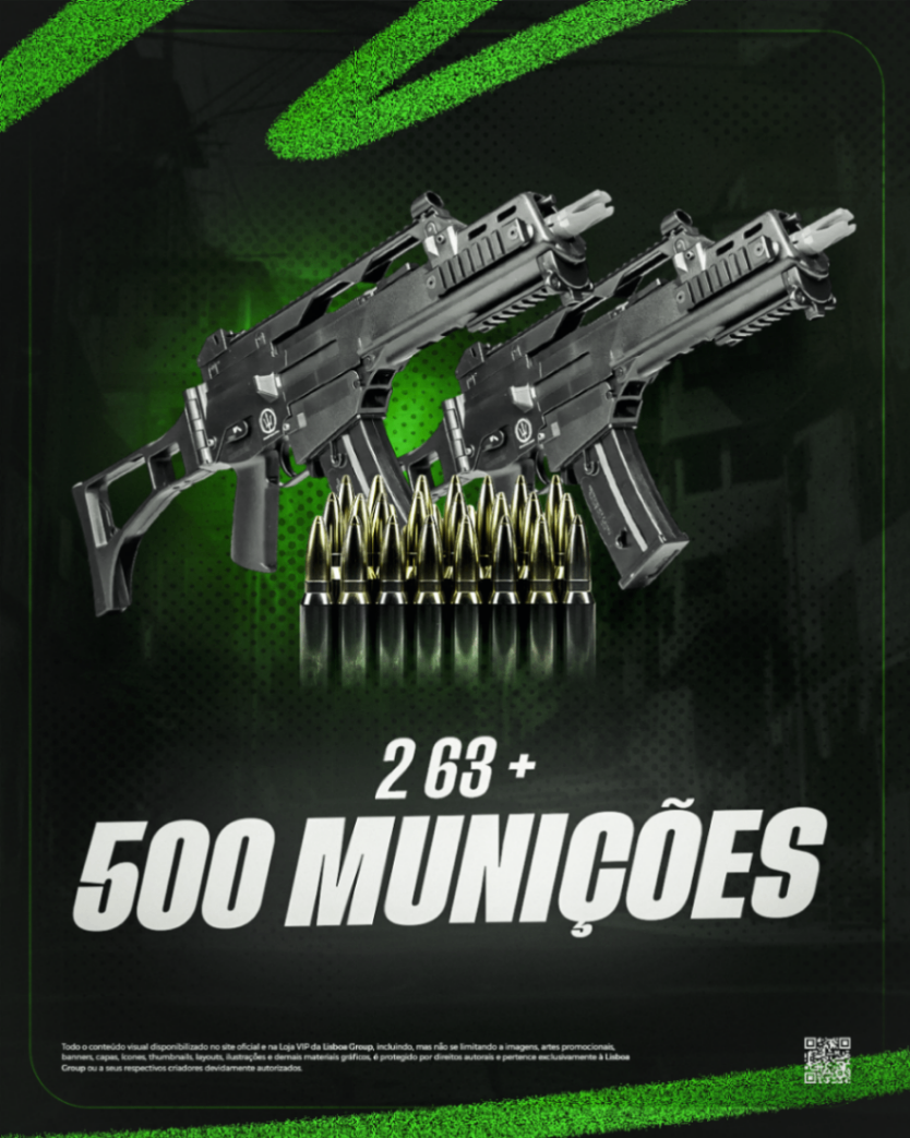 2G3 + 500 Munições